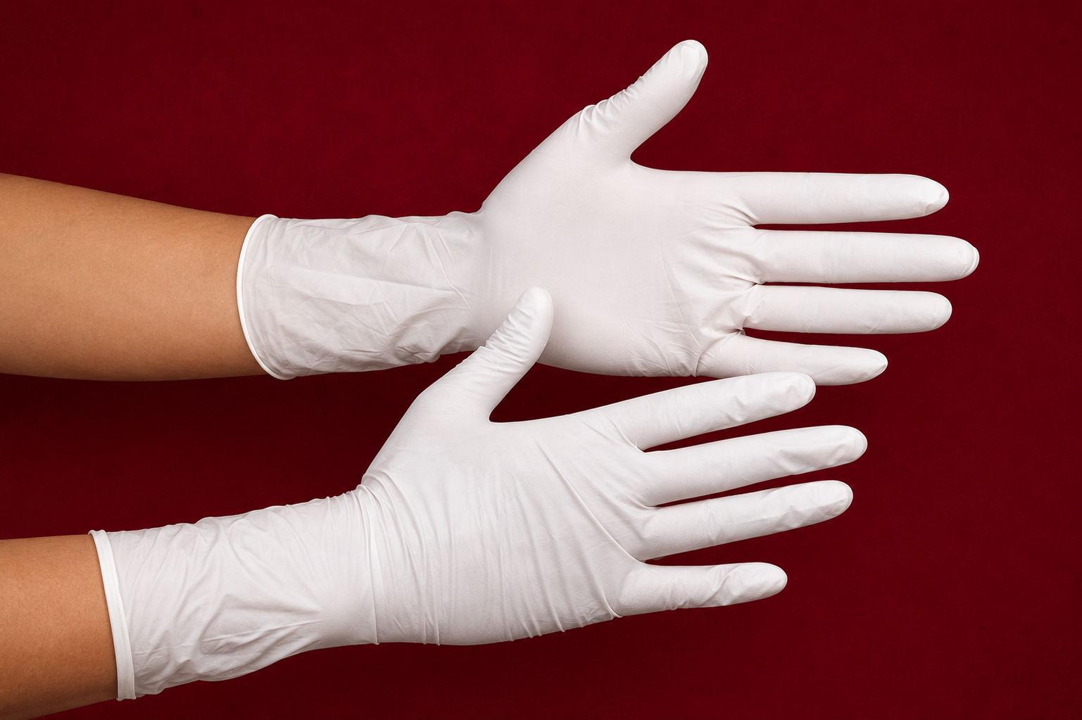 Guantes Nitrilo Blanco